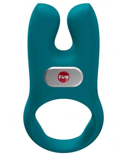 Зеленое эрекционное виброкольцо Nos - Fun Factory - в Новошахтинске купить с доставкой