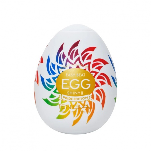 Мастурбатор-яйцо Tenga Egg Shiny II Pride Edition - Tenga - в Новошахтинске купить с доставкой