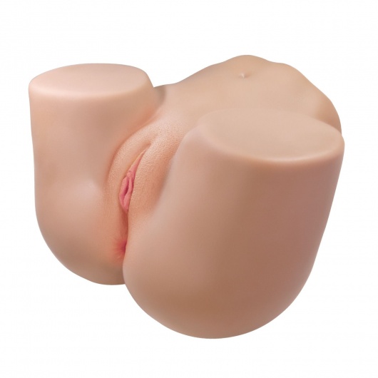 Телесный мастурбатор Julia с 2 любовными тоннелями - Baile - в Новошахтинске купить с доставкой