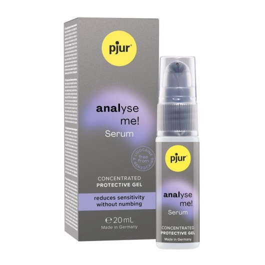 Расслабляющая анальная сыворотка pjur Analyse Me Serum - 20 мл. - Pjur - купить с доставкой в Новошахтинске