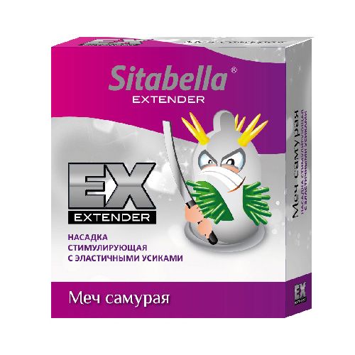 Стимулирующая насадка Sitabella Extender  Меч самурая - Sitabella - купить с доставкой в Новошахтинске