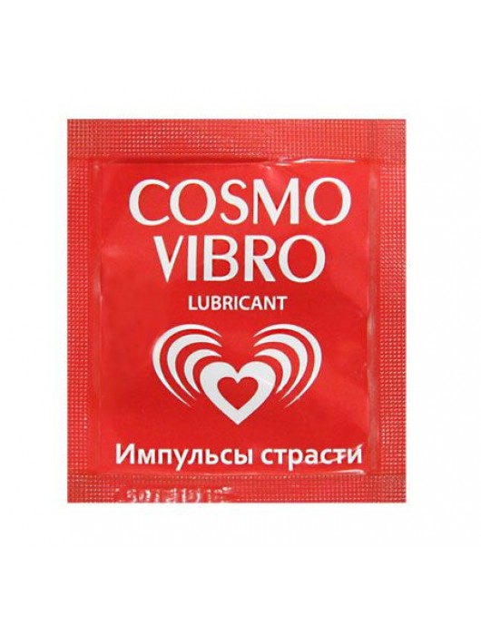Пробник женского стимулирующего лубриканта на силиконовой основе Cosmo Vibro - 3 гр. - Биоритм - купить с доставкой в Новошахтинске