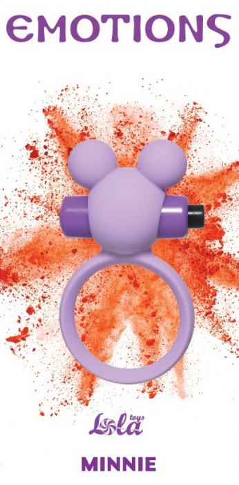 Сиреневое эрекционное виброколечко Emotions Minnie - Lola Games - в Новошахтинске купить с доставкой