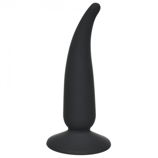 Чёрная анальная пробка P-spot Teazer Black - 12,2 см. - Lola Games - в Новошахтинске купить с доставкой