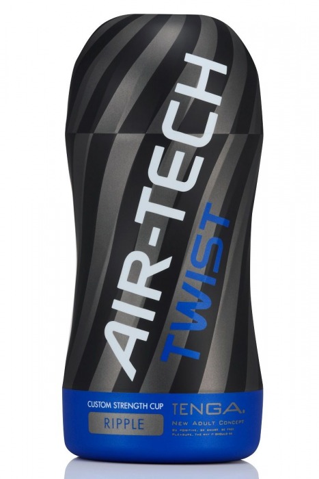 Мастурбатор с регулируемой плотностью обхвата Custom Strength CUP Twist Ripple - Tenga - в Новошахтинске купить с доставкой
