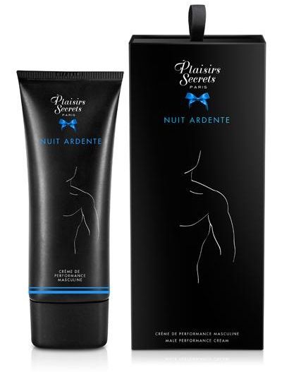 Возбуждающий крем для мужчин Nuit Ardente Creme Performante Plaisirs Secrets - 60 мл. - Plaisir Secret - купить с доставкой в Новошахтинске