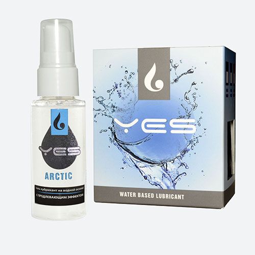 Интимный гель-лубрикант Yes Arctic с продлевающим эффектом - 30 мл. - Sitabella - купить с доставкой в Новошахтинске