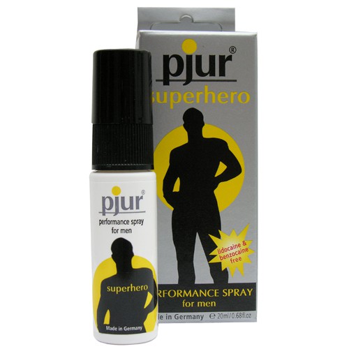 Пролонгирующий мужской спрей pjur SUPERHERO spray - 20 мл. - Pjur - купить с доставкой в Новошахтинске