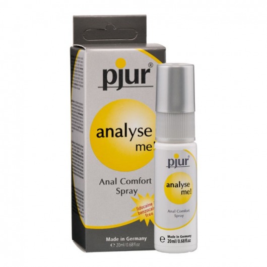 Обезболивающий анальный спрей pjur ANALYSE ME - 20 мл. - Pjur - купить с доставкой в Новошахтинске