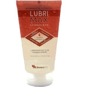Возбуждающий интимный гель-смазка на водной основе Lubrimax Stimulate - 150 мл. - ИнтелБИО - купить с доставкой в Новошахтинске