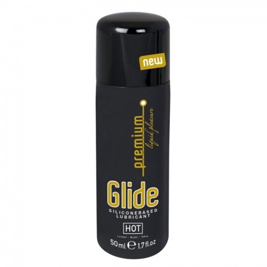 Интимный гель на силиконовой основе Premium Glide - 50 мл. - HOT - купить с доставкой в Новошахтинске