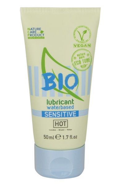 Органический лубрикант для чувствительной кожи Bio Sensitive - 50 мл. - HOT - купить с доставкой в Новошахтинске