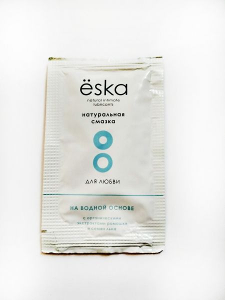 Натуральный лубрикант на водной основе Ёska - 7 мл. - Eska - купить с доставкой в Новошахтинске