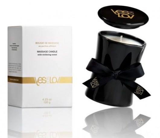 Массажная свеча Titillating Massage Candle - 120 мл. - YESforLOV - купить с доставкой в Новошахтинске