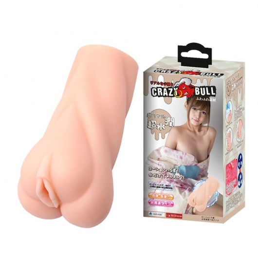Мастурбатор-вагина Crazy Bull Heart Shape с эффектом смазки - Baile - в Новошахтинске купить с доставкой