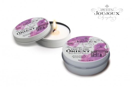 Массажная свеча Petits Joujoux Orient с ароматом граната и белого перца - 33 гр. - MyStim - купить с доставкой в Новошахтинске