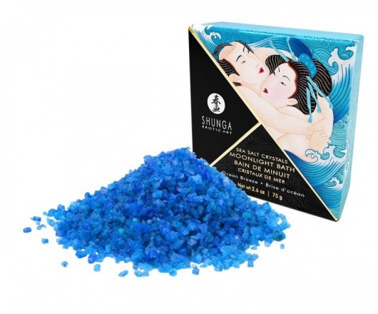 Соль для ванны Bath Salts Ocean Breeze с ароматом морской свежести - 75 гр. -  - Магазин феромонов в Новошахтинске