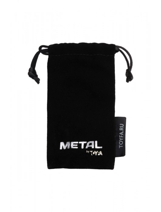 Серебристая анальная пробка с прозрачным кристаллом-сердцем - 8 см. - ToyFa - купить с доставкой в Новошахтинске