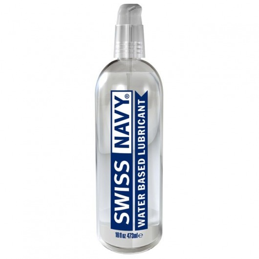 Лубрикант Swiss Navy Water Based Lube на водной основе - 473 мл. - Swiss navy - купить с доставкой в Новошахтинске