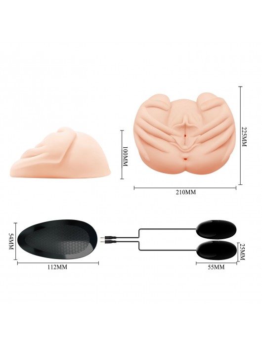 Вагина с руками поверх и вибрацией - Baile - в Новошахтинске купить с доставкой