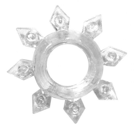 Прозрачное эрекционное кольцо Rings Gear - Lola Games - в Новошахтинске купить с доставкой