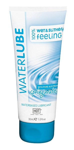 Гель-смазка на основе чистой родниковой воды WaterLube - 30 мл. - HOT - купить с доставкой в Новошахтинске