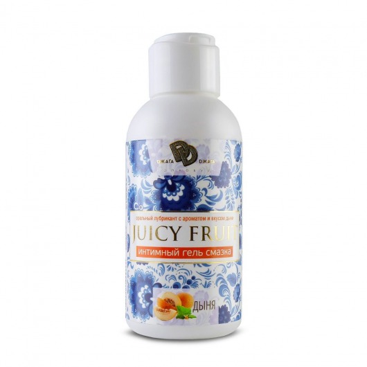 Интимный гель на водной основе JUICY FRUIT с ароматом дыни - 100 мл. - БиоМед - купить с доставкой в Новошахтинске
