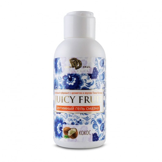 Интимный гель на водной основе JUICY FRUIT с ароматом кокоса - 100 мл. - БиоМед - купить с доставкой в Новошахтинске