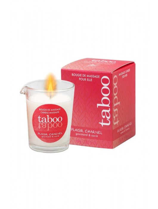 Массажное аромамасло с афродизиаками для женщин RUF Taboo Plaisir charnel - 60 гр. - RUF - купить с доставкой в Новошахтинске