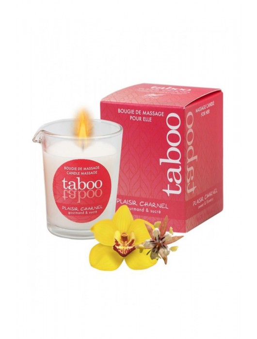 Массажное аромамасло с афродизиаками для женщин RUF Taboo Plaisir charnel - 60 гр. - RUF - купить с доставкой в Новошахтинске