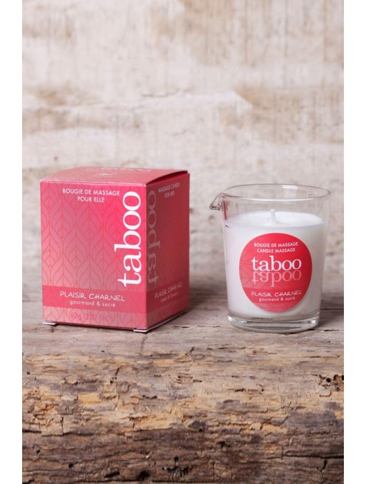 Массажное аромамасло с афродизиаками для женщин RUF Taboo Plaisir charnel - 60 гр. - RUF - купить с доставкой в Новошахтинске