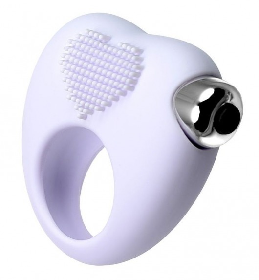 Белое виброкольцо для продления полового акта JOS MOYS - JOS - в Новошахтинске купить с доставкой