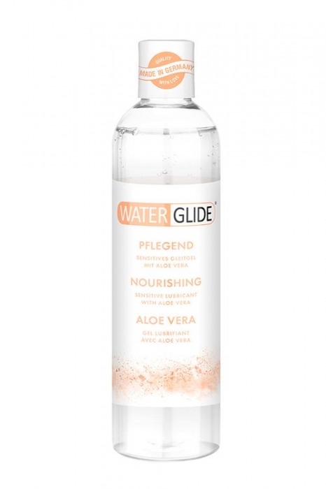 Лубрикант на водной основе с алоэ вера NOURISHING - 300 мл. - Waterglide - купить с доставкой в Новошахтинске