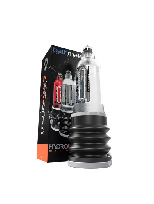 Прозрачная гидропомпа HydroMAX7 Wide Boy - Bathmate - в Новошахтинске купить с доставкой