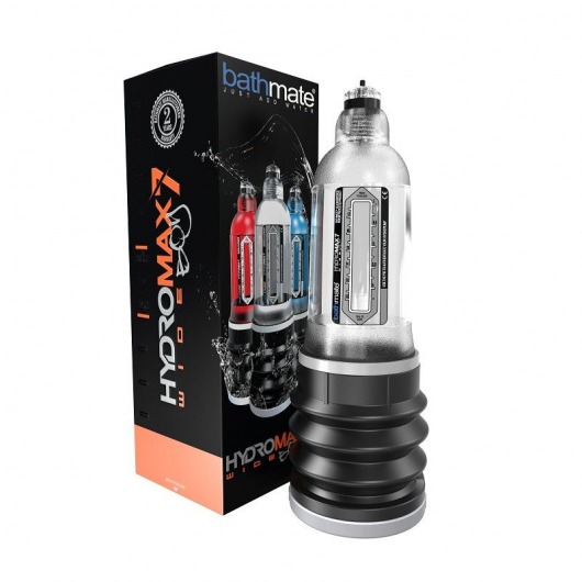 Прозрачная гидропомпа HydroMAX7 Wide Boy - Bathmate - в Новошахтинске купить с доставкой