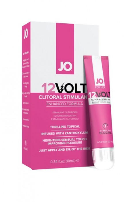 Возбуждающая сыворотка мощного действия JO Volt 12V - 10 мл. - System JO - купить с доставкой в Новошахтинске