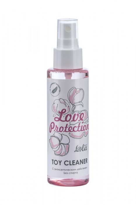 Гигиенический антисептический лосьон Toy cleaner - 110 мл. - Lola Games - купить с доставкой в Новошахтинске