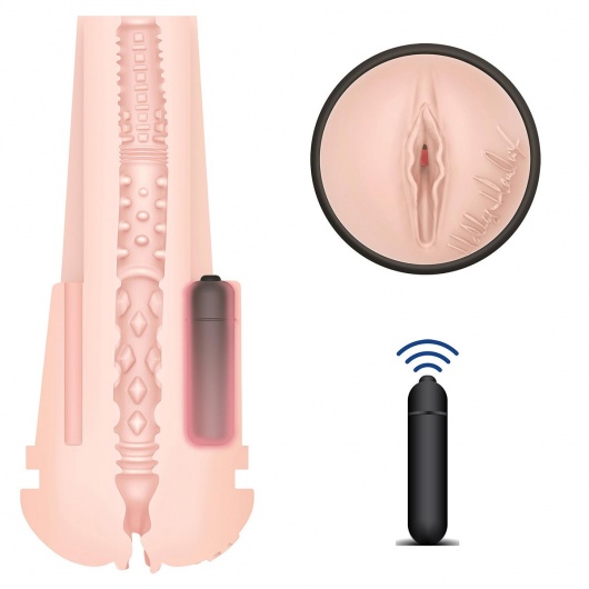 Мастурбатор-вагина PORNSTAR Holly Hendrix с вибрацией - Pornstar Pussy - в Новошахтинске купить с доставкой