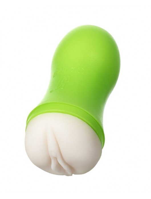 Мастурбатор-вагина A-Toys в зеленой колбе - A-toys - в Новошахтинске купить с доставкой