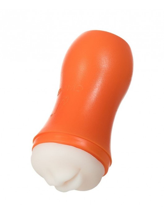 Мастурбатор-ротик A-Toys в оранжевой колбе - A-toys - в Новошахтинске купить с доставкой