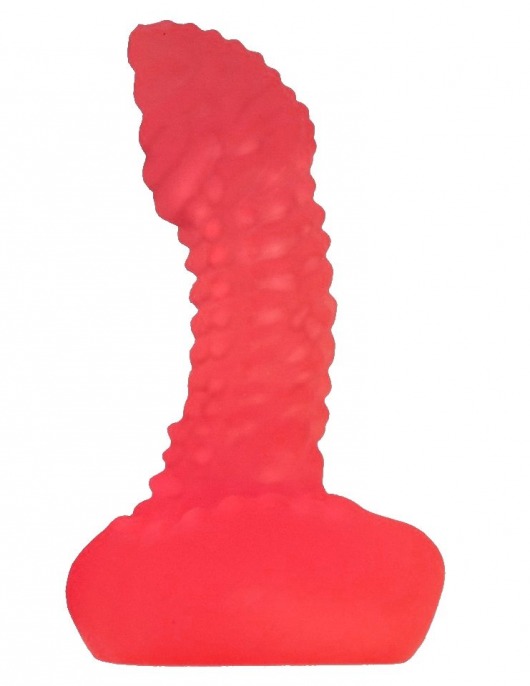 Розовый анальный фаллоимитатор для массажа простаты - 9,5 см. - LOVETOY (А-Полимер) - в Новошахтинске купить с доставкой