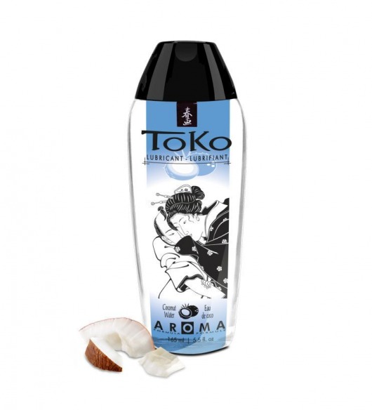 Интимный гель TOKO Cononut Water с ароматом кокоса - 165 мл. - Shunga - купить с доставкой в Новошахтинске