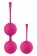 Набор розовых вагинальных шариков PLEASURE BALLS EGGS DUO BALL SET - Dream Toys в Новошахтинске Набор розовых вагинальных шариков PLEASURE BALLS EGGS DUO BALL SET - Dream Toys