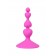 Розовая силиконовая анальная пробка Loverty - 8 см. - ToyFa в Новошахтинске Розовая силиконовая анальная пробка Loverty - 8 см. - ToyFa