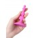 Розовая силиконовая анальная пробка Loverty - 8 см. - ToyFa в Новошахтинске Розовая силиконовая анальная пробка Loverty - 8 см. - ToyFa