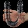 Прозрачный двусторонний фаллоимитатор Flawless Clear Double Dildo - 30 см. - Lovetoy купить с доставкой в интернет-магазине Orgasmix в Новошахтинске Прозрачный двусторонний фаллоимитатор Flawless Clear Double Dildo - 30 см. - Lovetoy