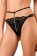 Трусики-стринги с декоративным пояском со стразами - Amor El купить с доставкой Трусики-стринги с декоративным пояском со стразами - Amor El купить с доставкой
