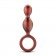 Коричневый анальный стимулятор Duo Loop Copper Anal Plug - 13,3 см. - Blush Novelties в Новошахтинске Коричневый анальный стимулятор Duo Loop Copper Anal Plug - 13,3 см. - Blush Novelties