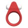 Красное эрекционное кольцо LIT-UP SILICONE STIMU RING 1 RED - Dream Toys - в Новошахтинске купить с доставкой Красное эрекционное кольцо LIT-UP SILICONE STIMU RING 1 RED - Dream Toys - в Новошахтинске купить с доставкой