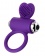 Фиолетовое виброкольцо с ресничками JOS PERY - JOS - в Новошахтинске купить с доставкой